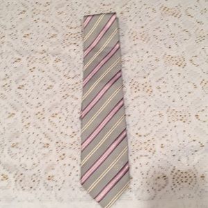 Silk tie from South Korea.